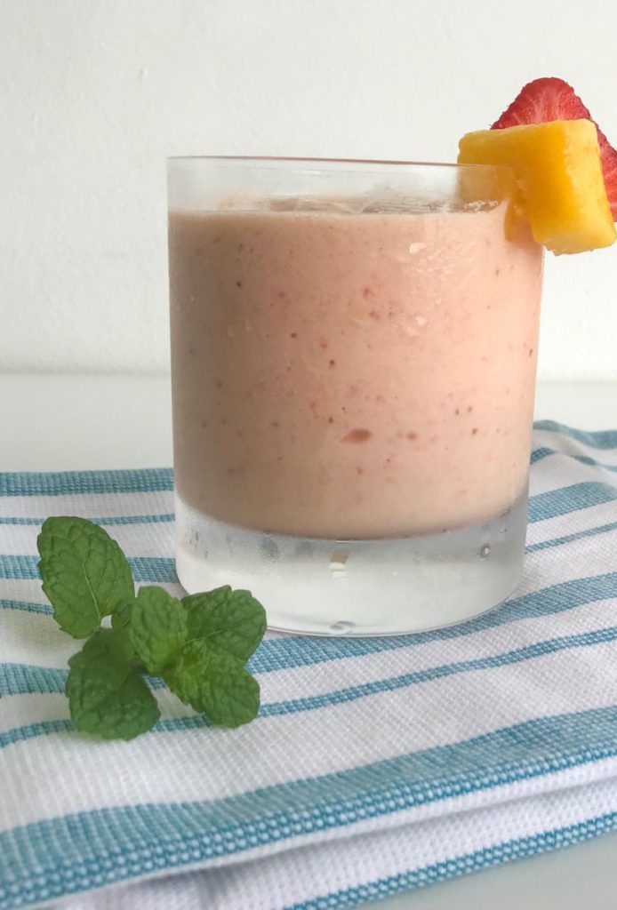 Strawberry Mango Smoothie Secret Ingredient Miami Moms Blog 