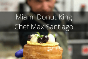 Miami Donut King Chef Max Santiago Miami Moms Blog Donuts with Santa