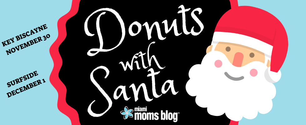 Miami Moms Blog Donuts with Santa