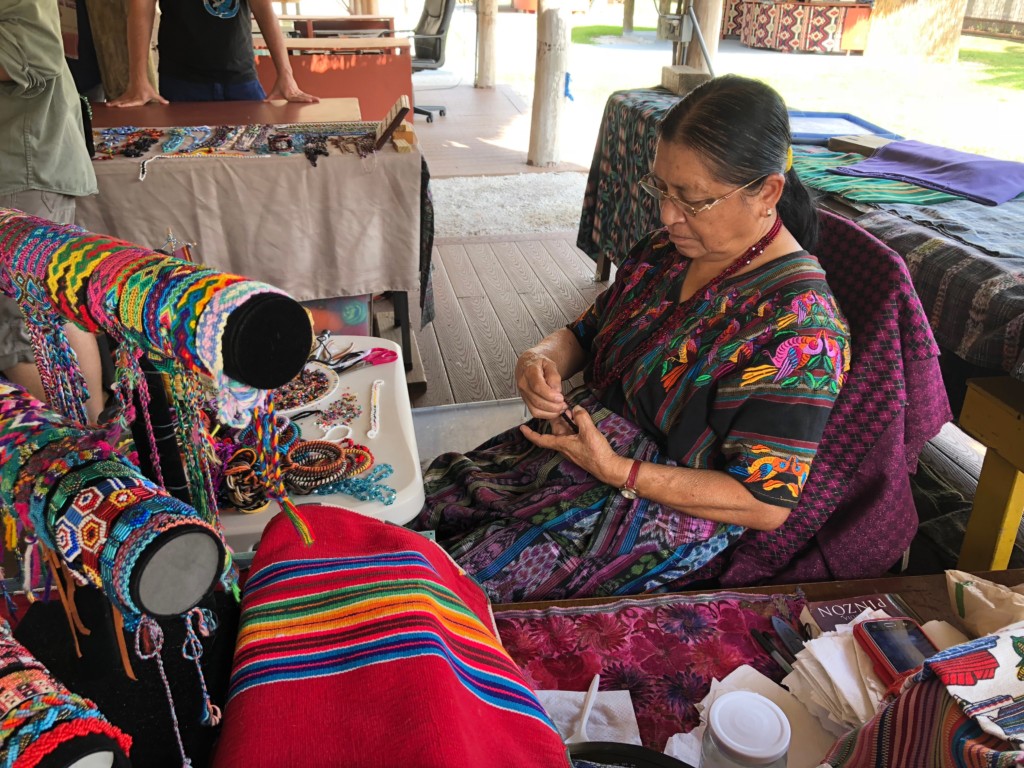 Miccosukee Indian Village Mayan beadwork The Miccosukee Indian Village: A Miami Must See! Kathy Safi Contributor Miami Moms Bl