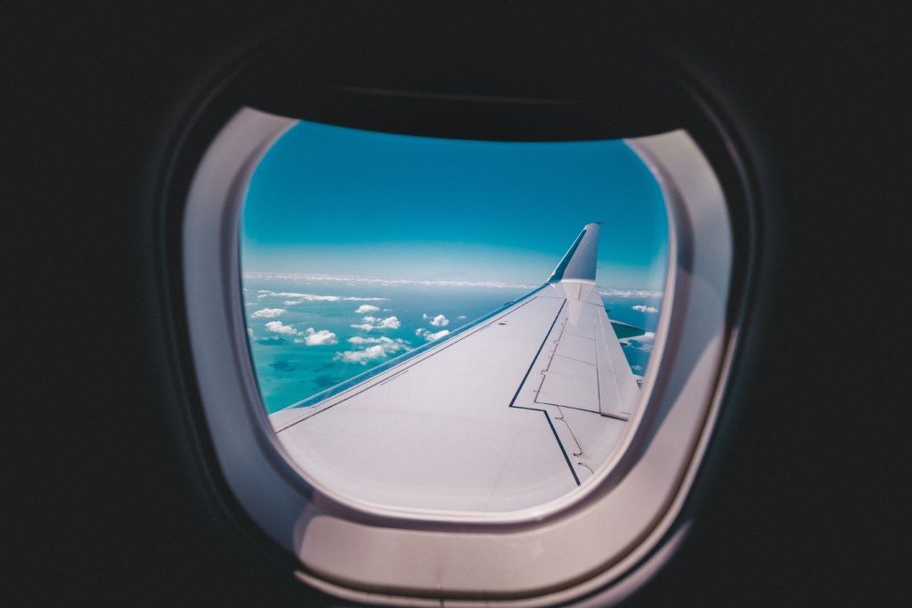 Airplane window Traveling with Kids: Tips from One Mom to Another Vanessa Santamaria Contributor Miami Moms Blog