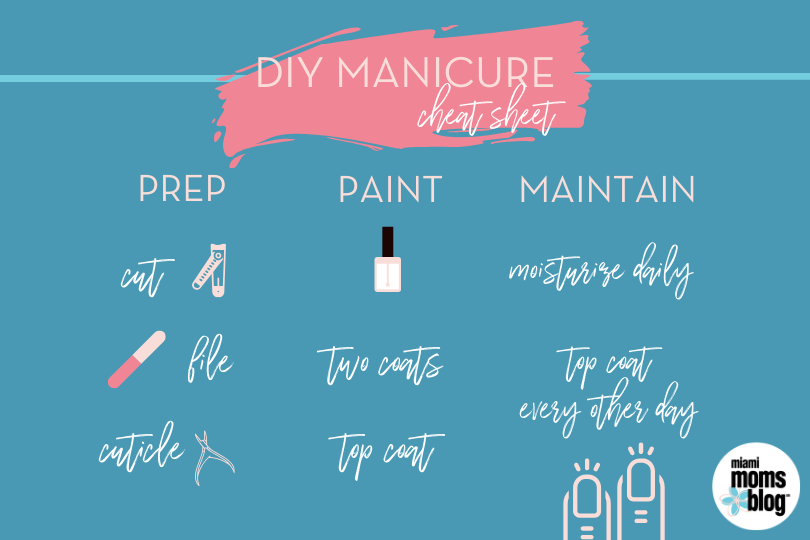 At-Home Manicure: How to DIY in 3 Simple Steps Miami Moms Blog Becky Salgado Contributor