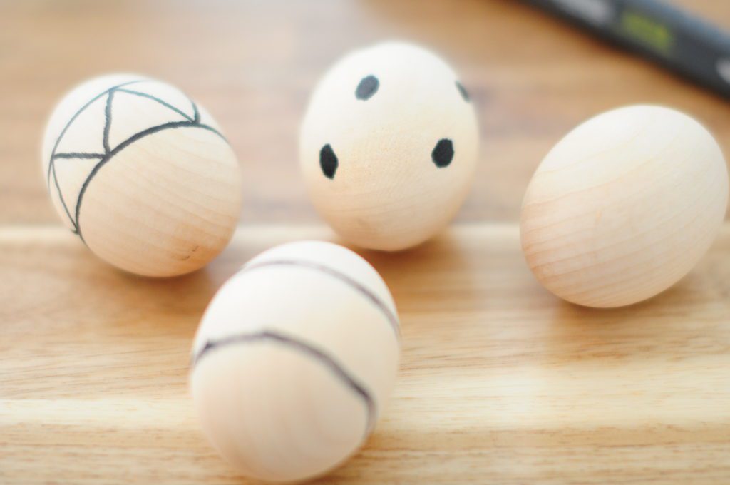 Wooden eggs DIY Easter Decorations: A Few Simple & Festive Ideas Rachel Hulsund Contributor Miami Moms Blog