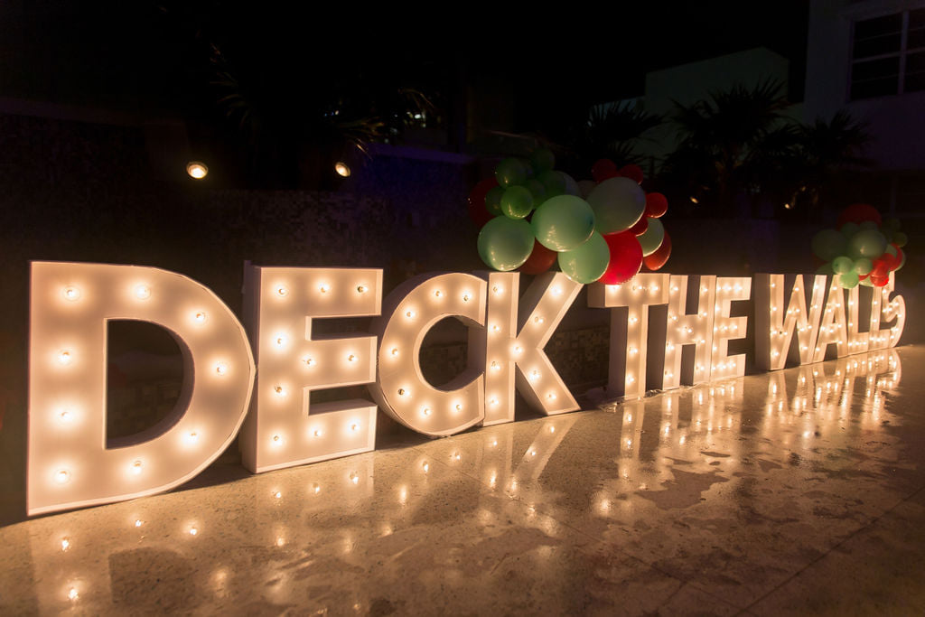 Deck The Walls Event Recap: Holiday Wreath Making Miami Mom Collective
