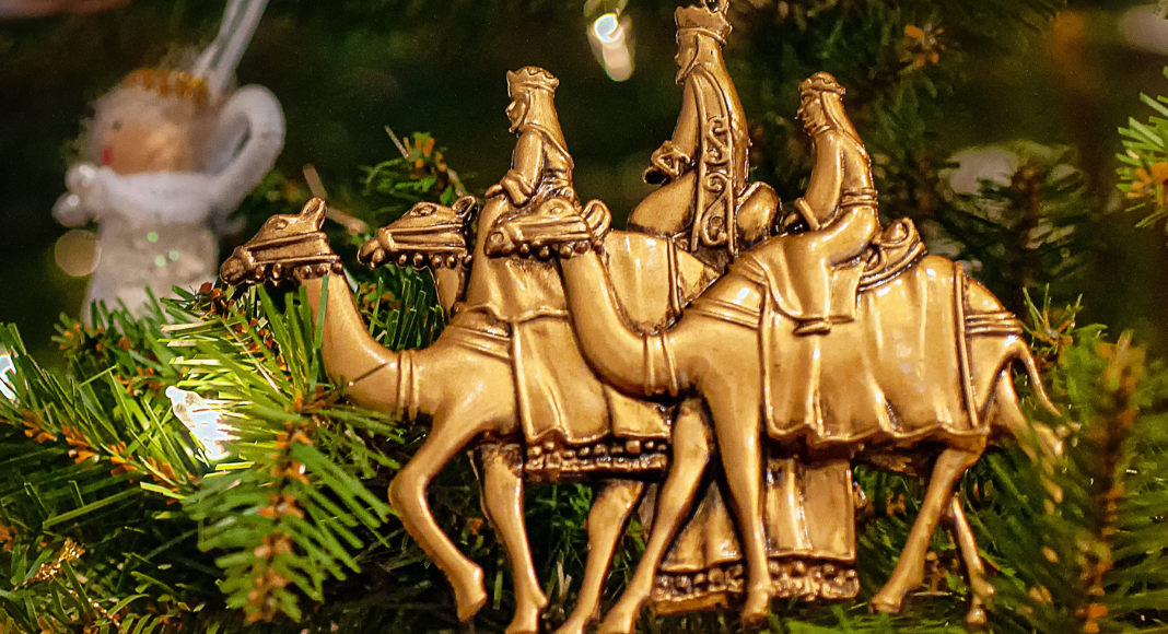 Image: A Three Kings Christmas tree ornament