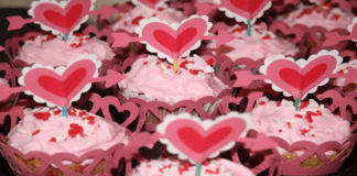 Allergy-friendly dairy and egg-free strawberry cupcakes (Valentine's Dinner: An Allergy-Friendly Menu Gabriela Morales Contributor Miami Mom Collective)