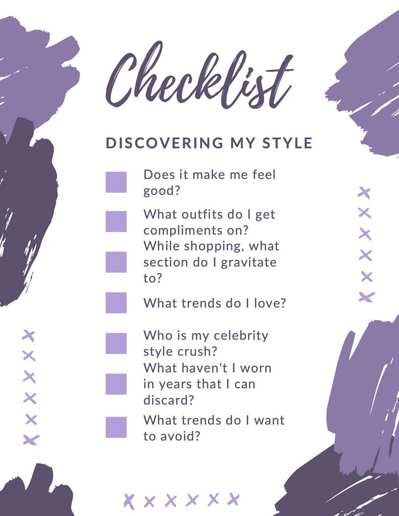 Discovering my style checklist (Personal Style: Discover How to Find Yours Sharonda Stewart Contributor Miami Mom Collective)