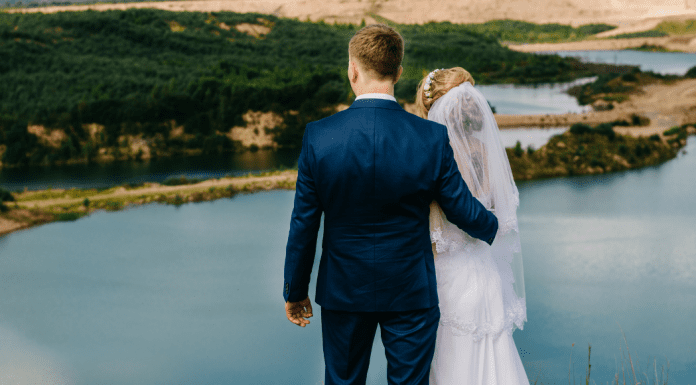 A bride and groom (Husband Appreciation Day: Celebrate the Hubbies Lorena Lougedo Contributor Miami Mom Collective)