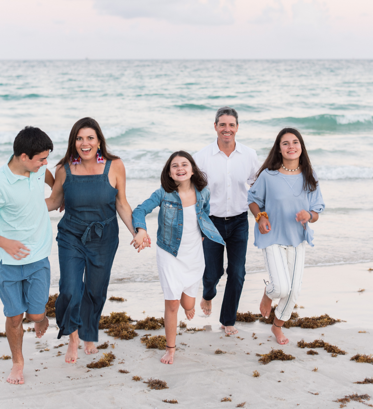 Meredith and her family at the beach Miami Mom Collective Welcomes MIA Mom Meredith Kallaher Contributor