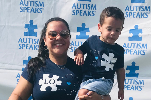 Krystal and her son (Autism Awareness: Involving Other Parents and Children Krystal Giraldo Contributor Miami Mom Collective)