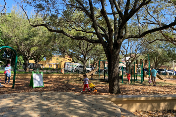 The playground at Salvadore Park (Love Where You Live: Why I Love Living in Coral Gables Bella Behar Contributor Miami Mom Collective)