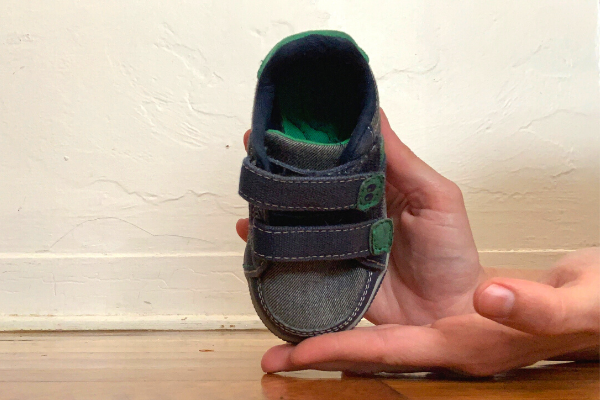 Image: A toddler sneaker with a wide toe box (Brittany Aquart Contributor Miami Mom Collective)