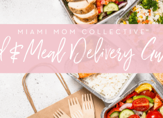 Miami Mom Collective Meal Delivery guide