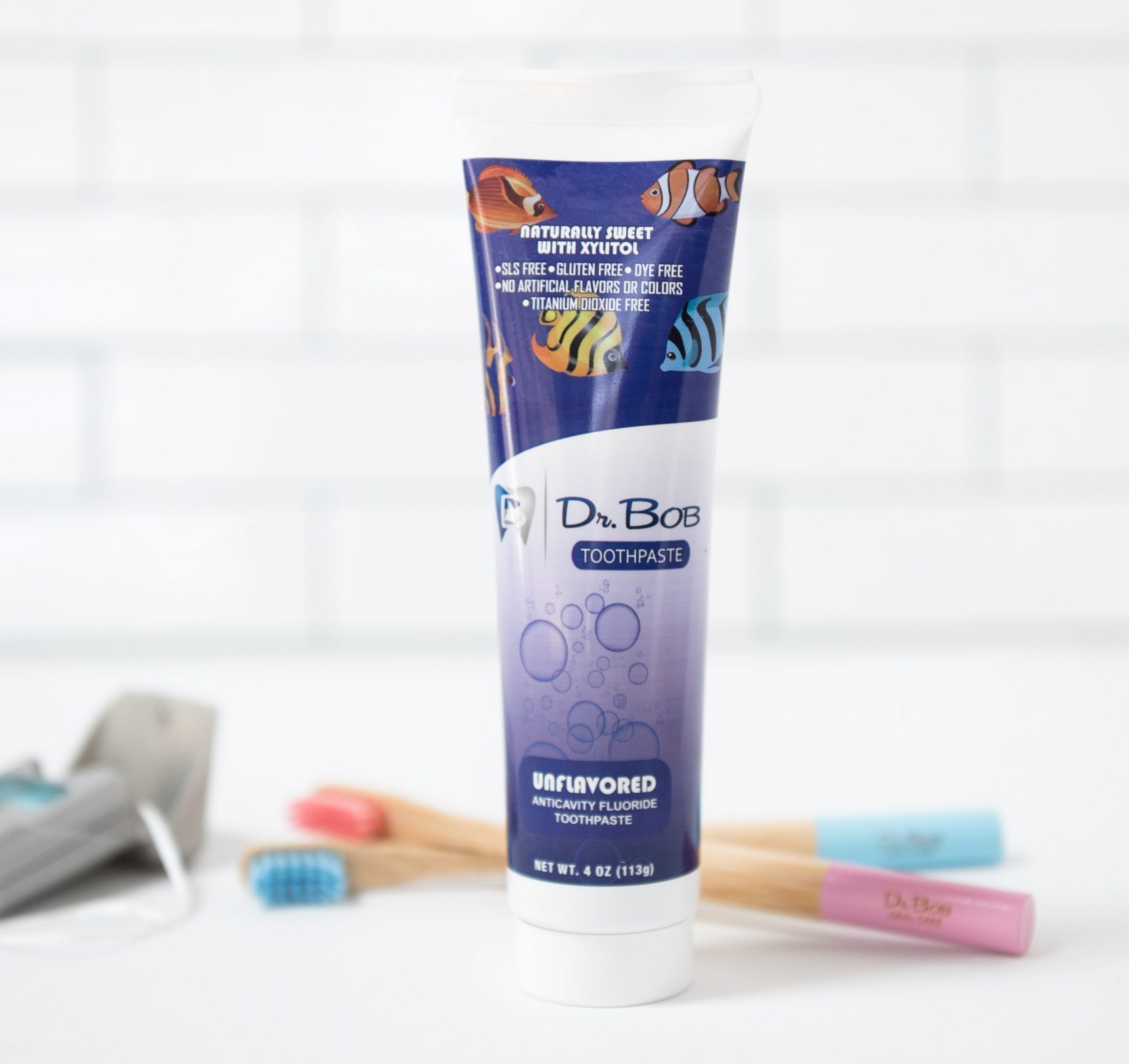 Dr. Bob Unflavored Toothpaste from Dr. Bob Oral Care (Favorite Things: Dr. Bob's Top 6 Dental Products for Kids Lynda Lantz Contributor Miami Mom Collective)