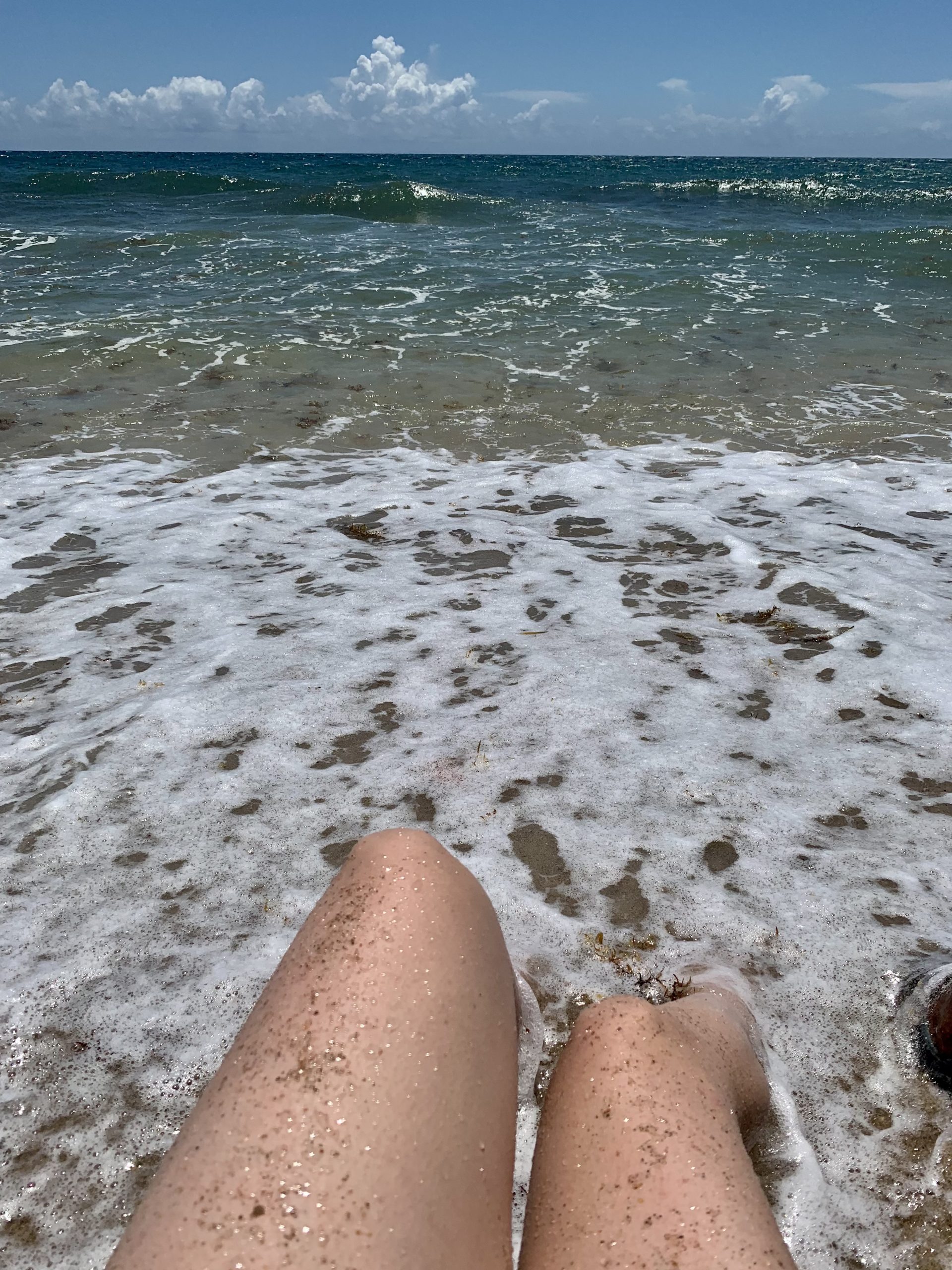 Image: Jessica enjoing the water at Ft. Lauderdale Beach (Weekend Getaway: 12 Florida Destinations for Mom and Dad Jessica Alvarez-Ducos Contributor Miami Mom Collective)