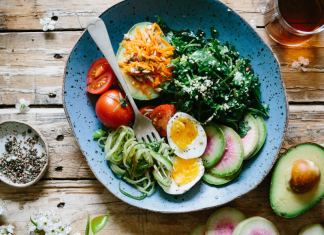 Image: A plate of whole, healthy foods (Eat Healthy: The Biggest Mistake Most People Make Dina Garcia Contributor Miami Mom Collective)