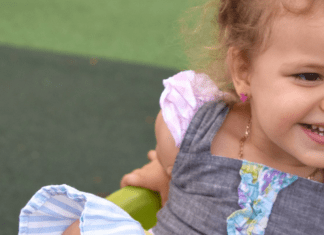 Dianna's daughter smiling (Positive Affirmations for Toddlers and Preschool Children Dianna Hill Contributor Miami Mom Collective)