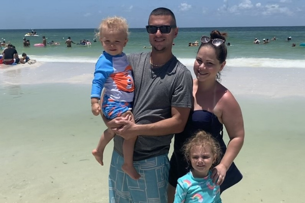Lorena and her family at the beach on Marco Island (Family Fun at Marco Island Lorena Lougedo Contributor Miami Mom Collective)