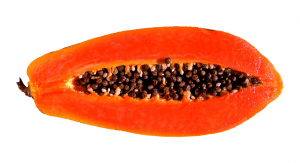 A sliced papaya (Snack Time: Back To School Snacks You'll Be Stealing Monica Moreno Contributor Miami Mom Collective)