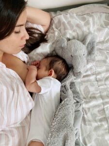 Valerie nursing her son (About Breastfeeding: 11 Surprising Things I Didn’t Know Valerie Barbosa Contributor Miami Mom Collective)