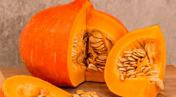 A sliced pumpkin with seeds (Fall's Most Fabulous Superfoods Your Plate Needs Monica Moreno Contributor Miami Mom Collective)