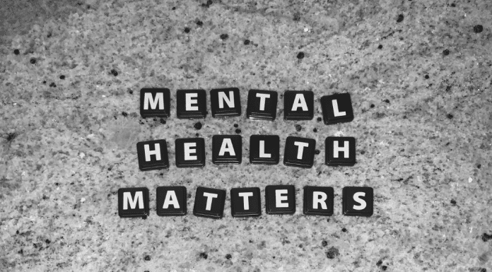 Image: Letter tiles that read "Mental Health Matters" (Mental Illness Awareness Week: Breaking the Stigma Becky Gonzalez Contributor Miami Mom Collective)