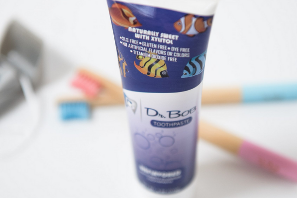 Image: A tube of Dr. Bob Unflavored Toothpaste from Dr. Bob Oral Care (Dental Hygiene Month: Brush Up on Oral Care | Dr. Bob Pediatric Dentist Lynda Lantz Contributor Miami Mom Collective)