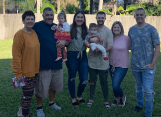 Image: Holly and her family at Thanksgiving (Sharing Thanksgiving With Our Adult Children Holly Farver Contributor Miami Mom Collective)