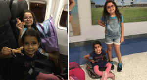 Image: Vanessa's daughters waiting for take-off (Holiday Travel: The Ultimate Prep List for Smooth Family Travel Vanessa Santamaria Contributor Miami Mom Collective)