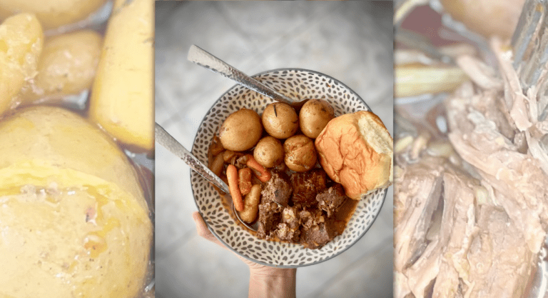 Image: A plate of pot roast (Instant Pot Pot Roast: Minimal Effort, Maximum Deliciousness Rachelle Haime Contributor Miami Mom Collective)