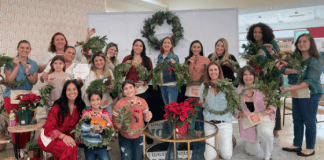 2nd Annual Deck the Walls Wreath Making Event Recap