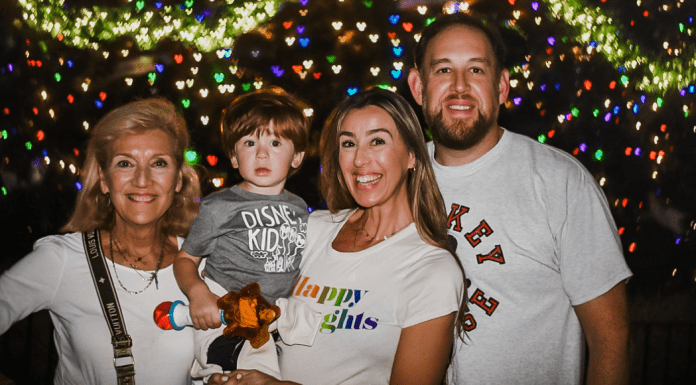 Image: Sandra and her family at Disney (Disney For The Holidays, and Some Magical Tips Sandra Jacquemin Contributor Miami Mom Collective)