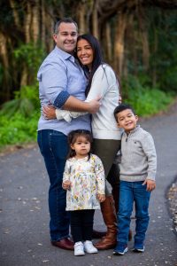 Image: A family photo of Dr. Bob with his wife and children (Meet Dr. Bob | Dr. Bob Pediatric Dentist Lynda Lantz Editor Miami Mom Collective)