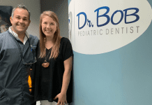 Image: Dr. Christopher Bob with MMC Founder & CEO Cierra Bragan ((Meet Dr. Bob | Dr. Bob Pediatric Dentist Lynda Lantz Editor Miami Mom Collective)