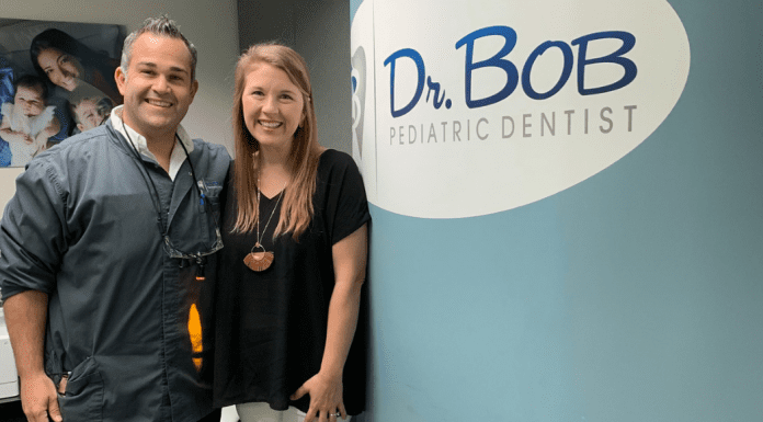 Image: Dr. Christopher Bob with MMC Founder & CEO Cierra Bragan ((Meet Dr. Bob | Dr. Bob Pediatric Dentist Lynda Lantz Editor Miami Mom Collective)