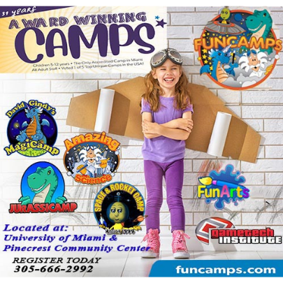 FUNCAMPS 2022 Summer Camp Infographic