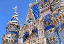 Cinderella's Castle at Disney