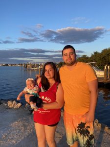 Rachel and her family enjoying their time in the Keys