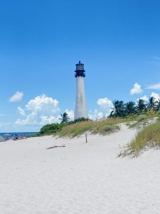 The lighthouse at Bill Baggs State Park