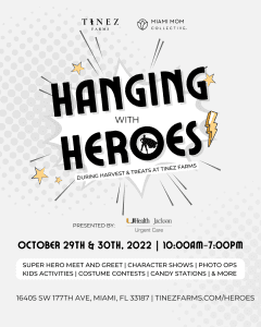 Hanging with Heroes Miami Mom Collective
