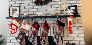 Stockings hung by the chimney with care