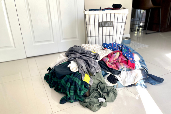 Image: A pile of laundry