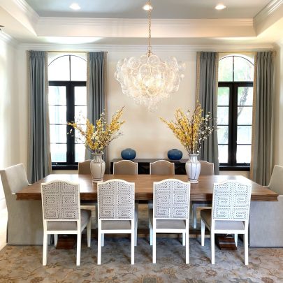 Image: A beautifully designed dining room by the Edit