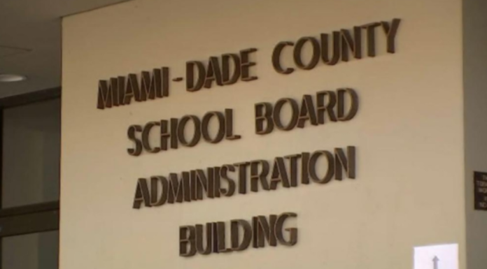 Image: The Miami-Dade County School Board Administration Building in Miami, FL