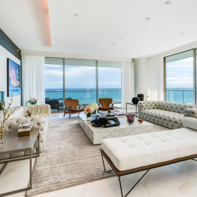 Image: A beautifully staged condo by The Edit on Miami Beach