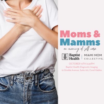 Image: Graphic for MMC's Moms & Mamms event