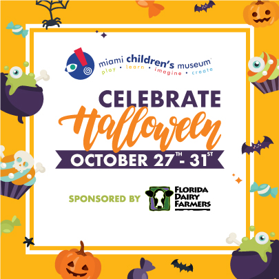 Image: Graphic for Miami Children's Museum's Celebrate Halloween event