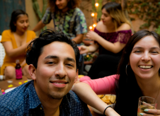 Image: Friends celebrating Hispanic heritage and culture