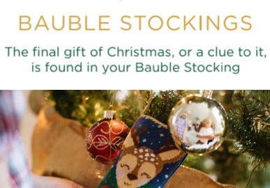 Bauble stockings