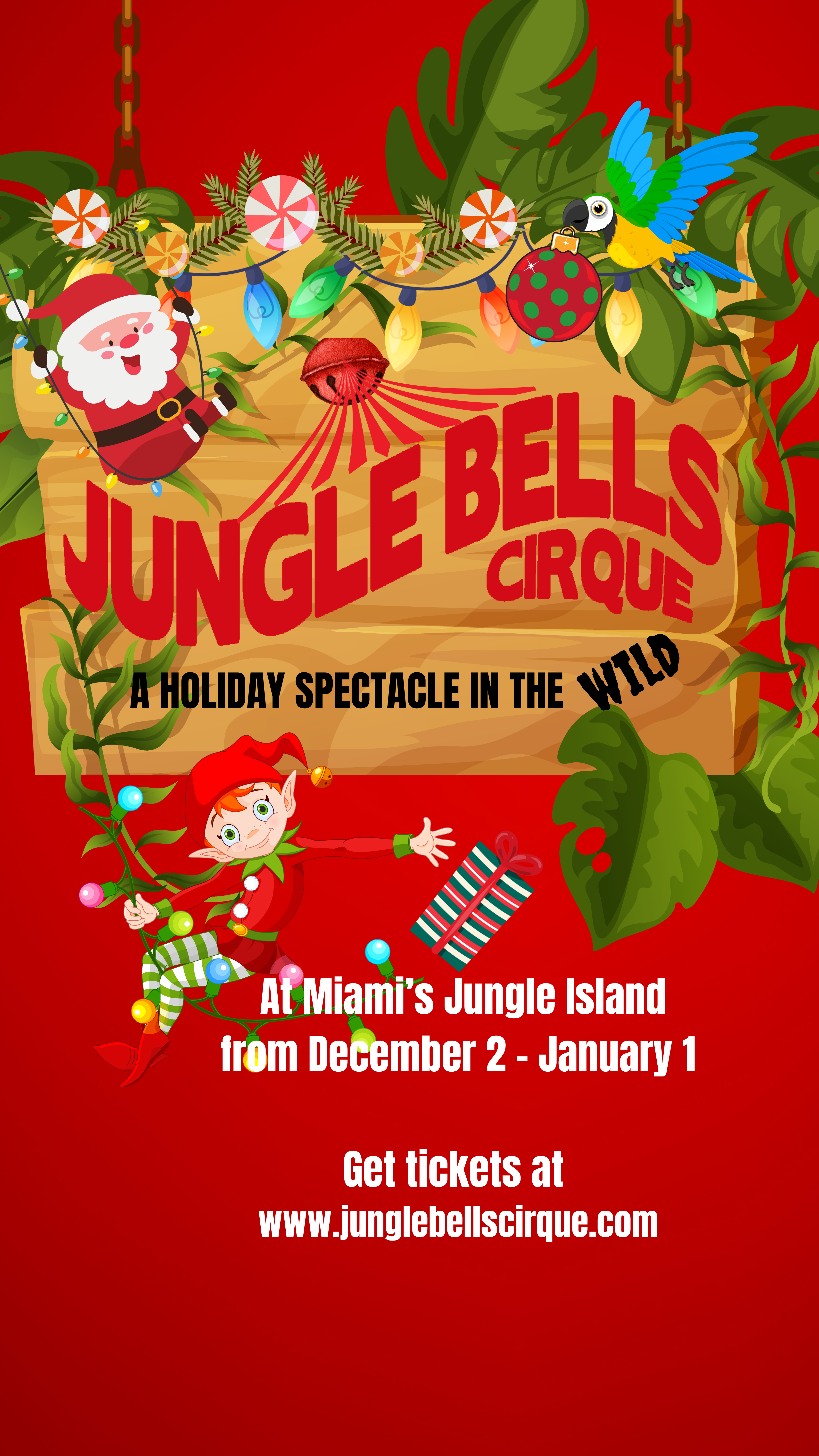 Jungle Bells Cirque - Miami Mom Collective
